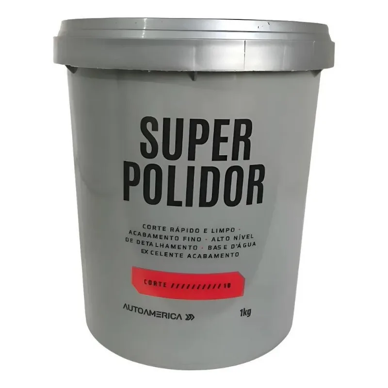Massa De Polir Autoamerica 1kg Polimento Carro E Moveis