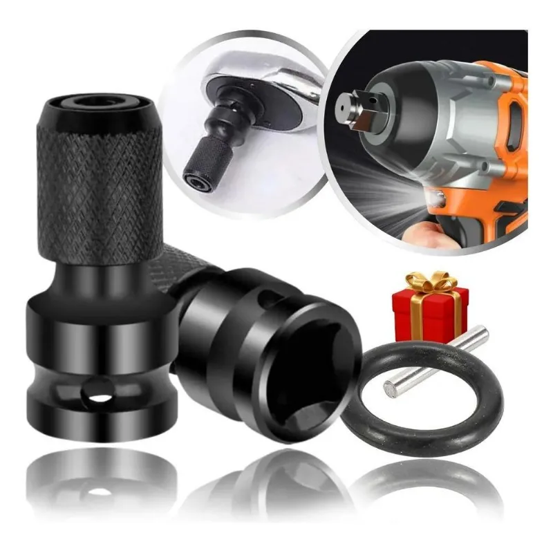 3x Haste Soquete Adaptador Quadrado Chave Impacto 1/2 Bits 1