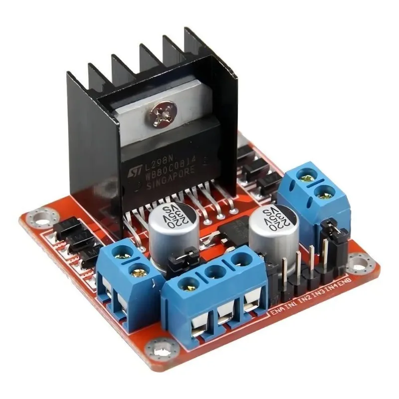 3x L298n Ponte H Dupla Driver Motor - Esp8266 Arduino Raspbe