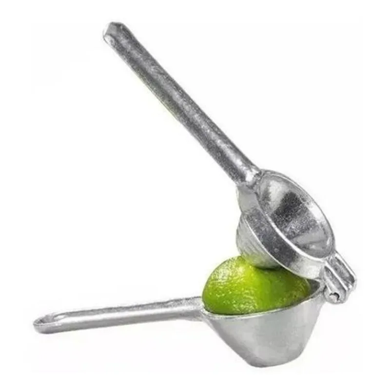 5x Espremedor Manual Fácil De Limão Alumínio Suco Da Fruta 1
