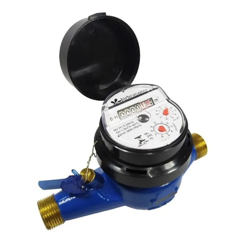Hidrômetro Multijato 1/2pol Dn15 Qn1,5m/h