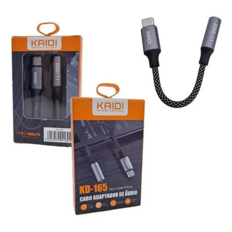 3x Adaptador Fone De Ouvido Tipo C Para Samsung Xiaomi Motor
