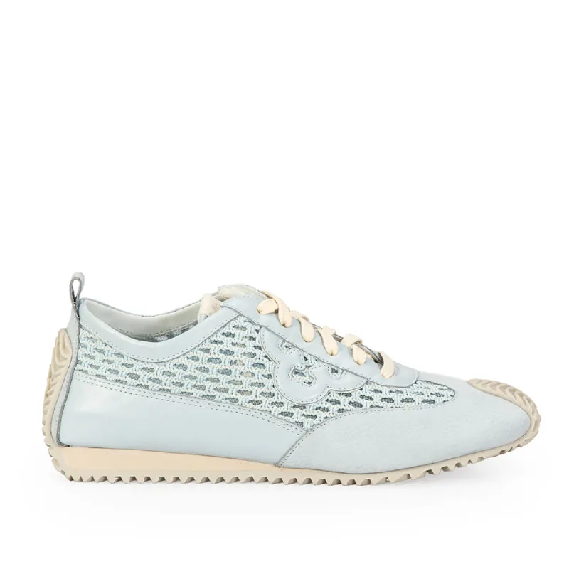 Tênis Sneakers Amarração Azul Turmalina 38