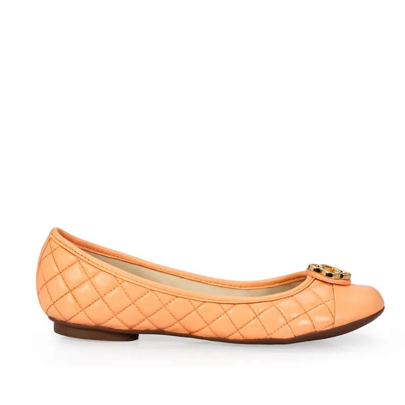 Sapatilha Catherine Vintage Couro Coral 40