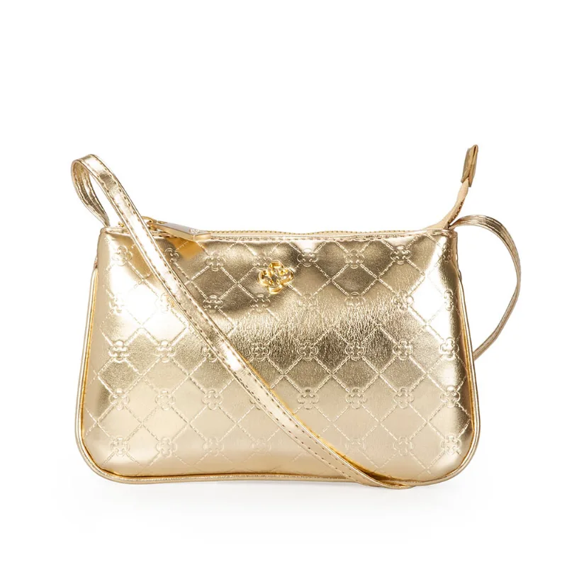 Bolsa Pietra Tiracolo Monograma Dourada