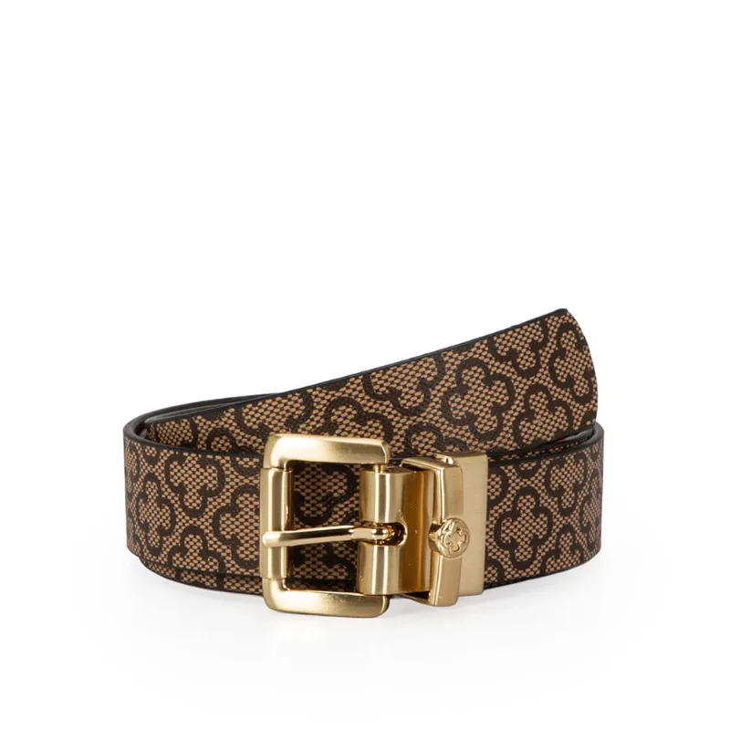 Cinto Feminino Caramelo Monograma 95