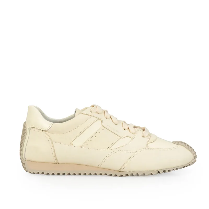 Tênis Sneakers Couro Amarelo Camomila 38 - CAPODARTE