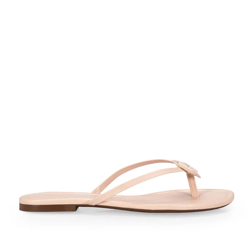 Chinelo Rasteiro Rosa Peônia 35
