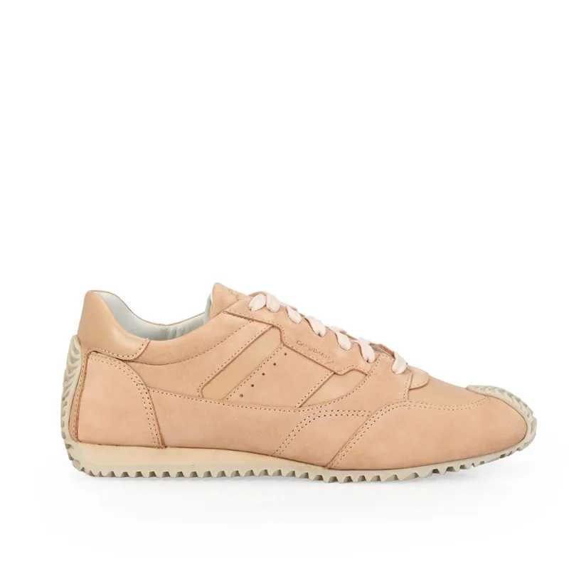 Tênis Sneakers Couro Nude Seda 35
