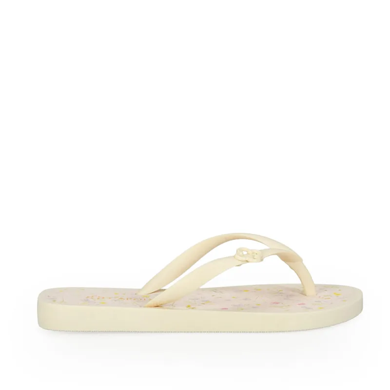 Chinelo Infantil Amarelo Camomila Estampa Floral - CAPODARTE - Infantil