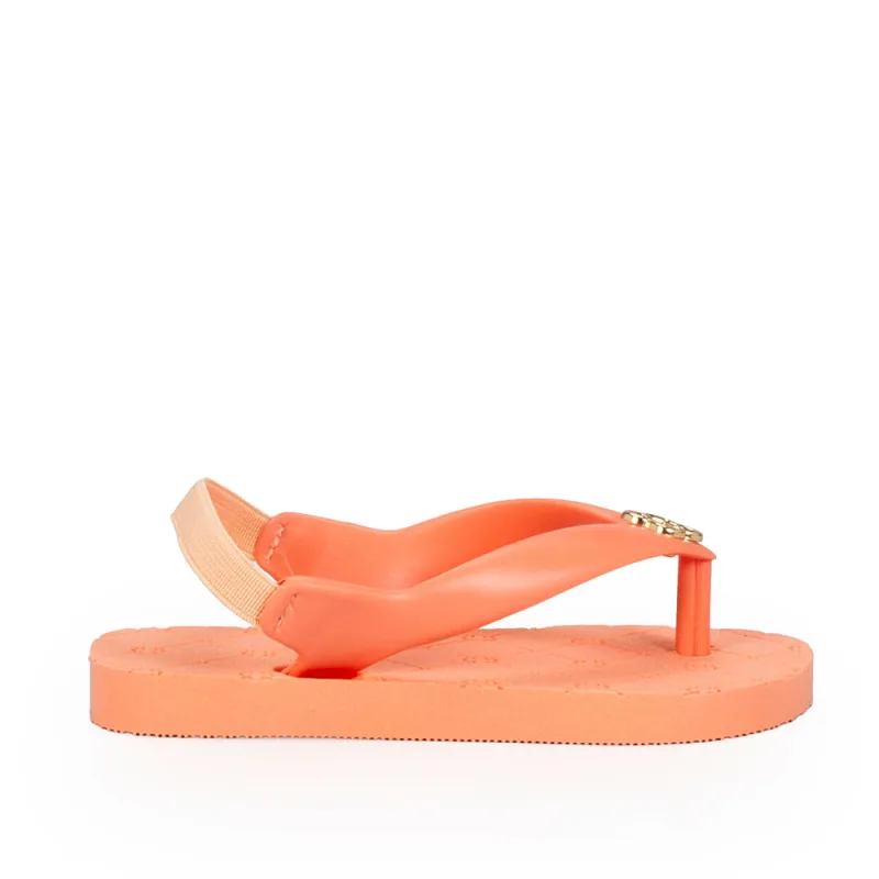 Chinelo Bebê com Elástico Coral - CAPODARTE - Infantil