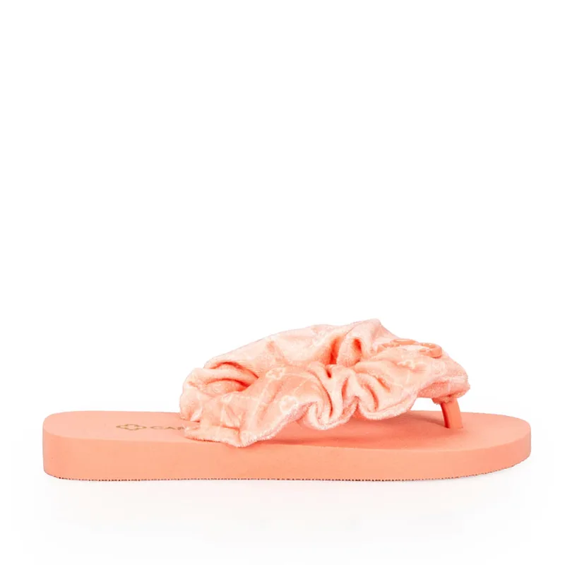 Chinelo Infantil Coral Veludo 31.32