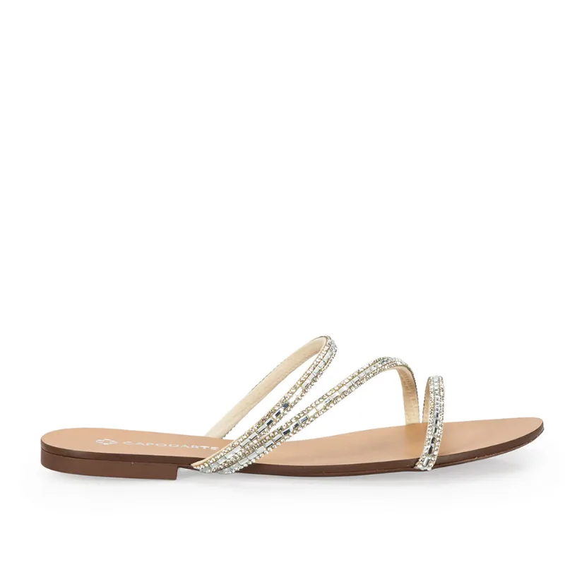 Chinelo Rasteiro Cristal 34 - CAPODARTE