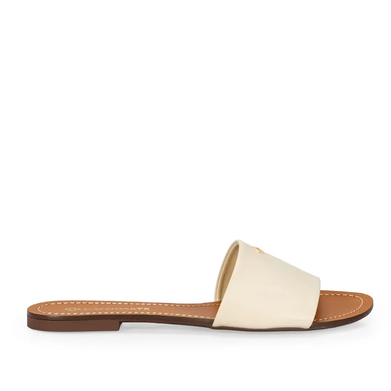 Chinelo Rasteiro Couro Mármore 33