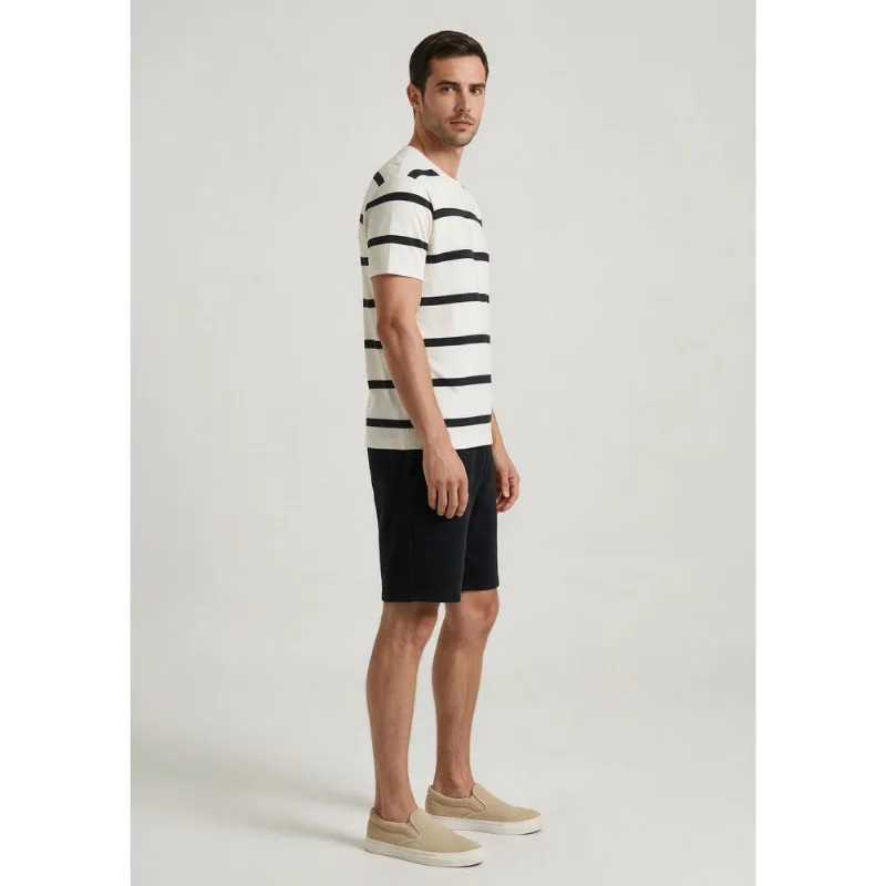 Bermuda Masculina Cós De Elástico - Preto G