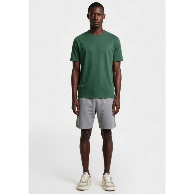 Bermuda Masculina Cós De Elástico - Cinza M