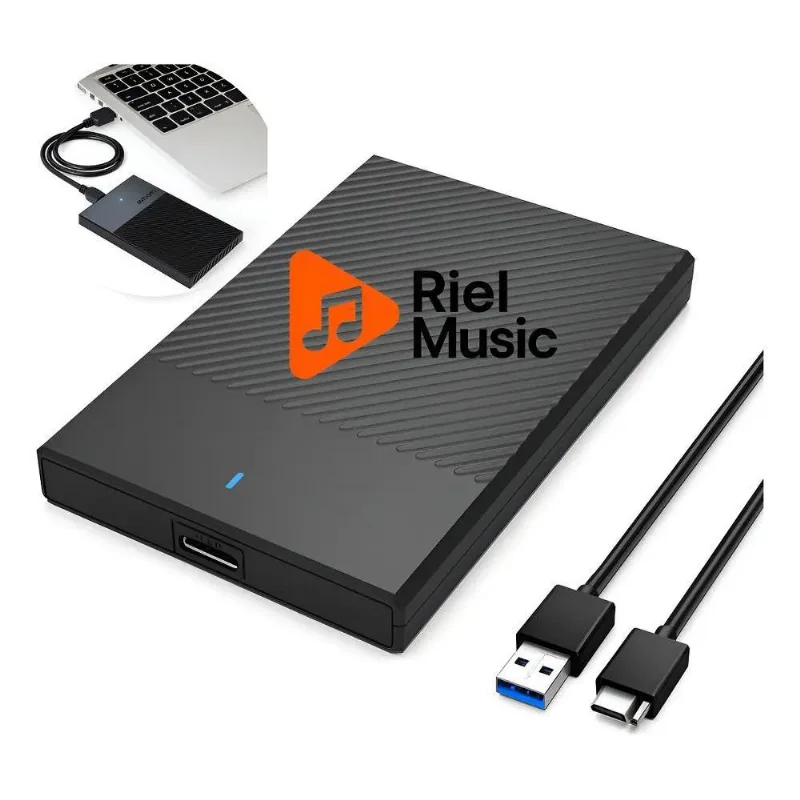 Case Gaveta Para Hd Ssd Externo 2.5 Sata Usb 3.0 Adaptador P