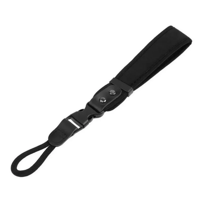 Alça De Pulso Mão Para Nikon Canon Sony Hand Strap Preto Pre