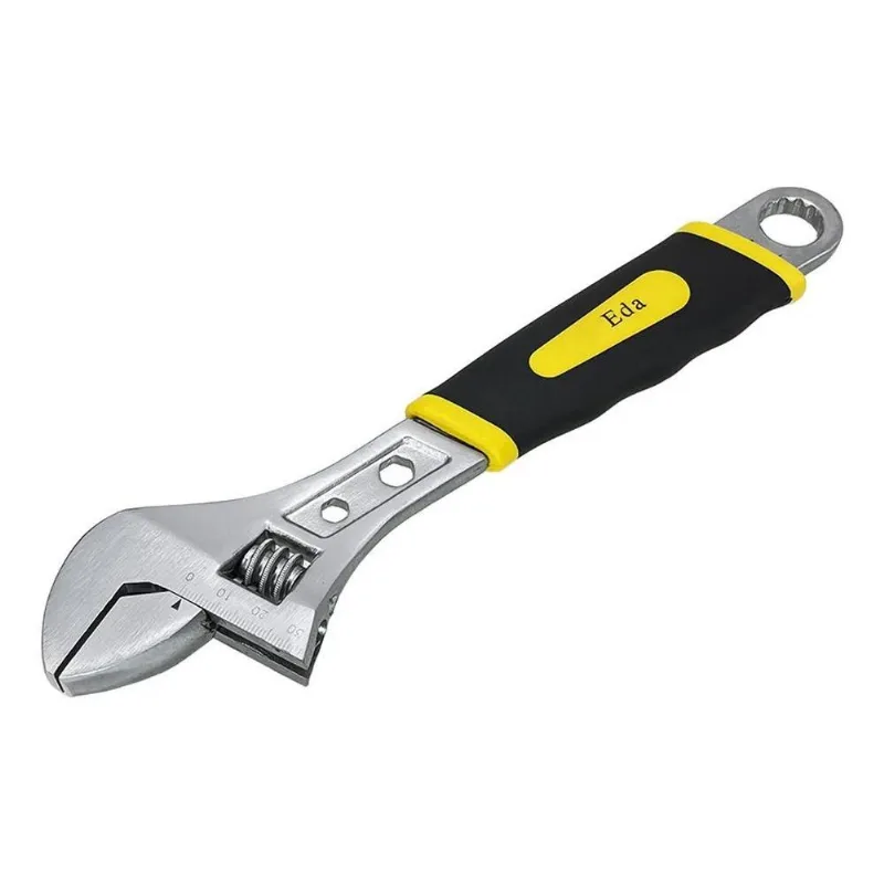Chave Ajustável Emborrachada 10'' - Eda 8qc