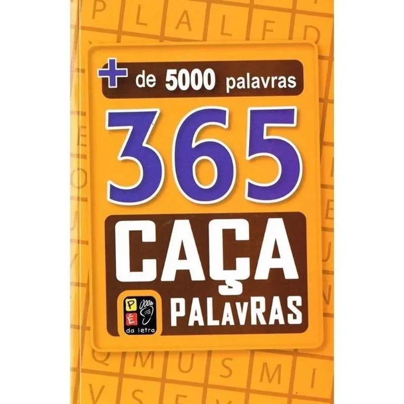 10x 365 Caça Palavras Amarelo Passatempo De James Misse Edi