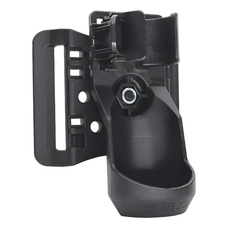 Porta Lanterna Police Passador Bélica - Preto