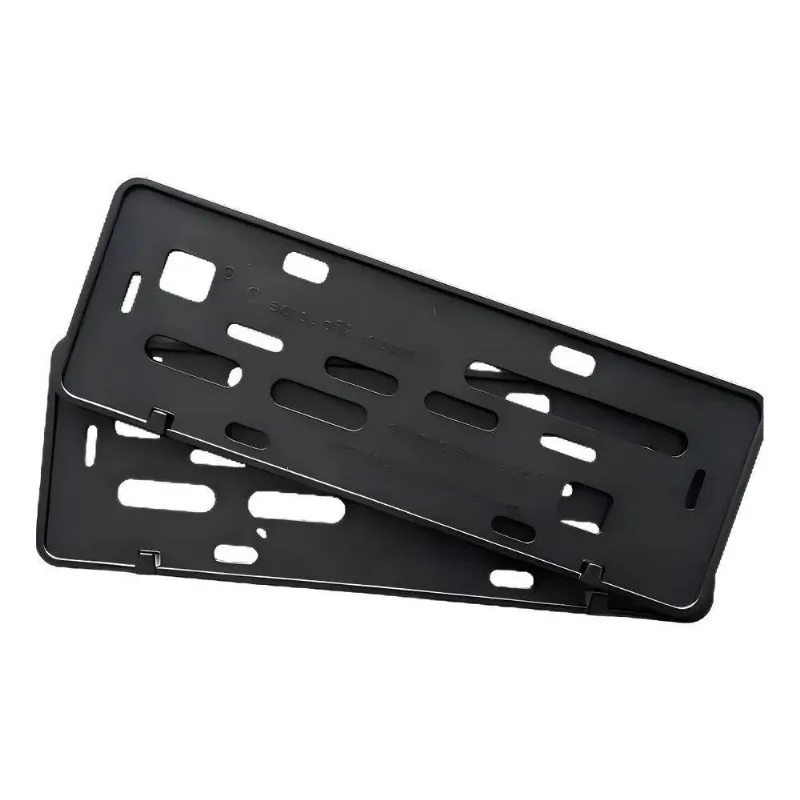 Moldura Suporte Protetor Para Placa Carro Padrão Mercosul Pr