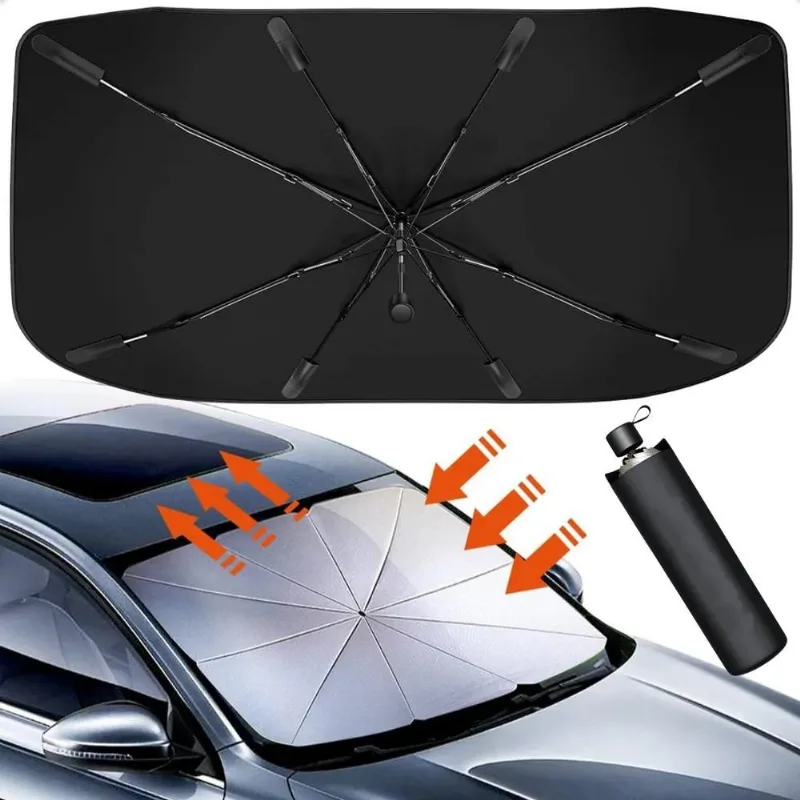 5x Guarda Sol Quebra Sol Protetor Termico Solar Automotivo V