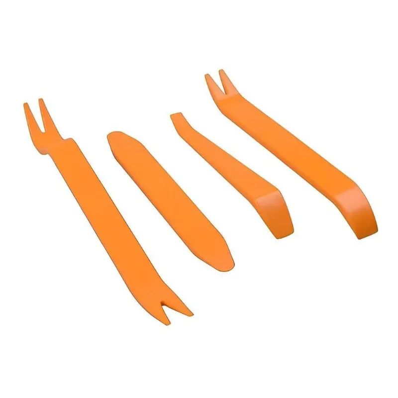 Kit Espatulas Nylon Desmontar Painel Moldura Grampos Carro