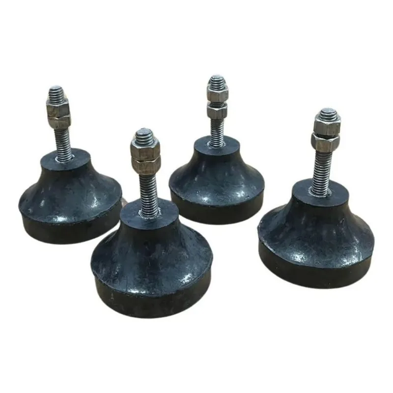 Amortecedor Antivibração 3/8 Rosca Borracha Kit 4 Unidades