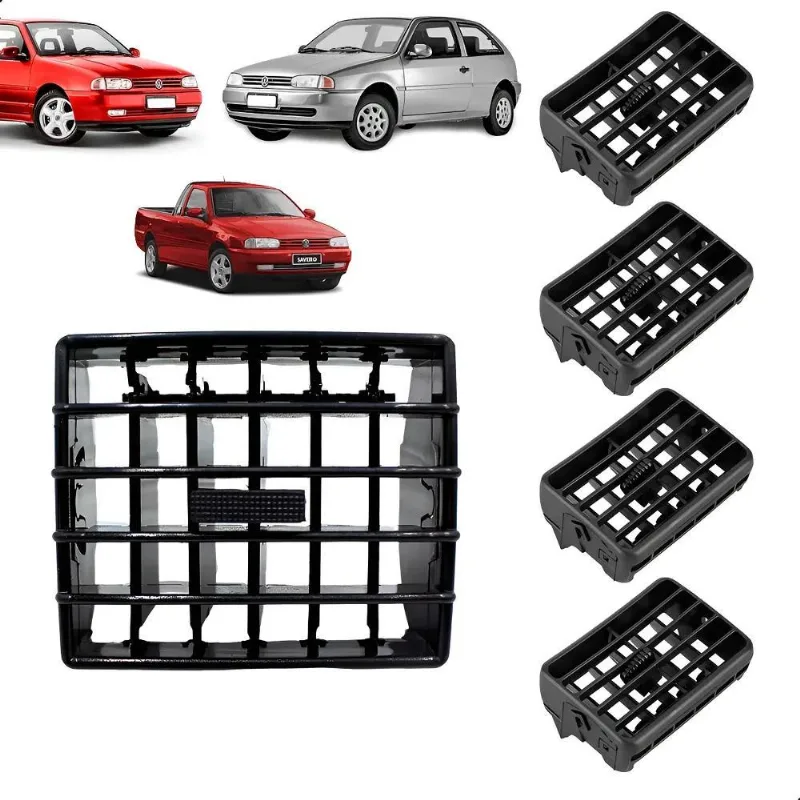 Kit 4 Difusores Saida Ar Volkswagen G2 Bola 95 96 97 9 Voyag