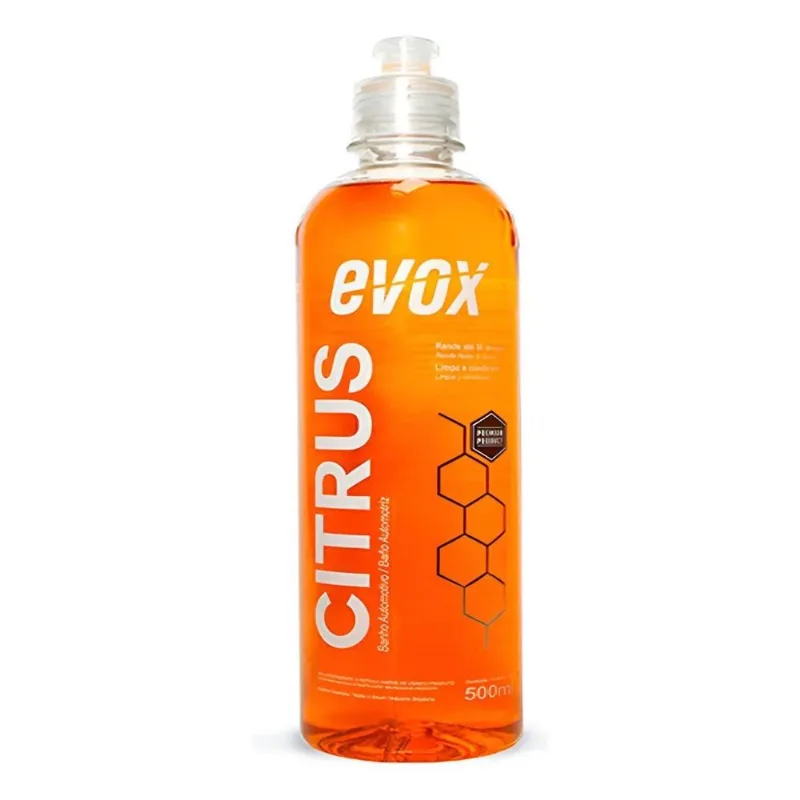 Banho Automotivo Citrus Shampoo 500ml Evox