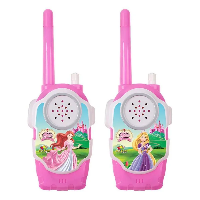 Walk Talk Rádio Comunicador Infantil Meninas Princesa
