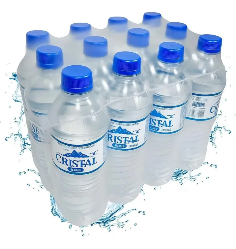 Água Mineral Cristal 510ml Sem Gás 12 Unidades Pack - Não Informado - Bebidas
