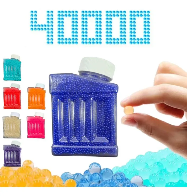 2x Bolinhas De Gel 40000 Un Decoração Orbeez Gelblaster 7 A
