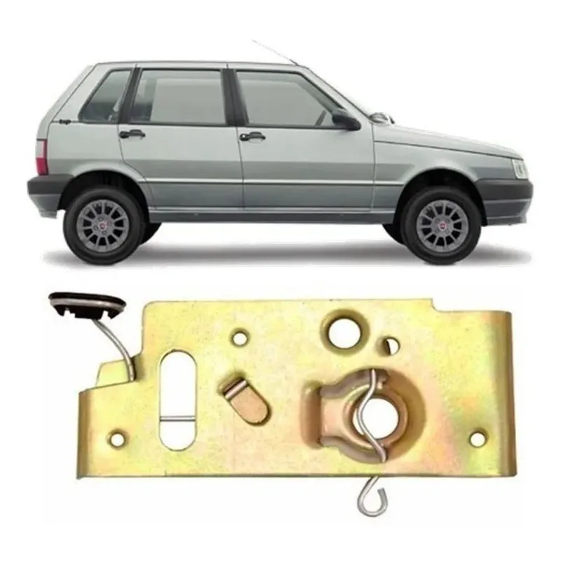 Fechadura Trava Inferior Capo Fiat Uno Fiorino Premio Elba