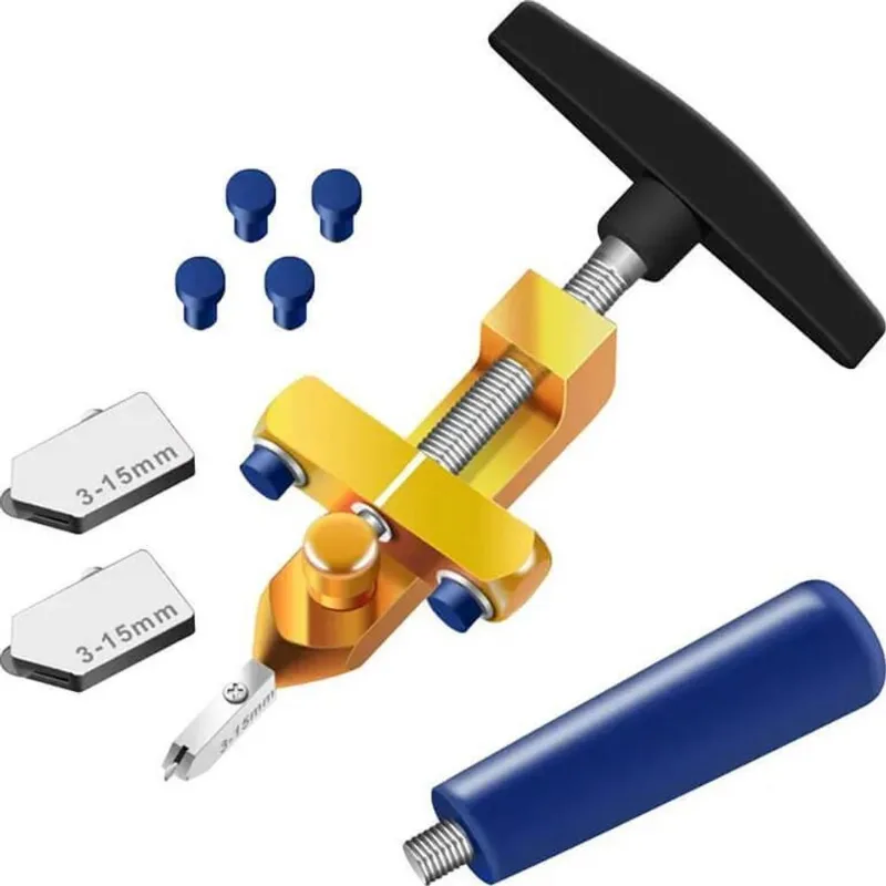 3x Riscador Manual Para Cortar Vidro Cerâmica Telha Piso Top