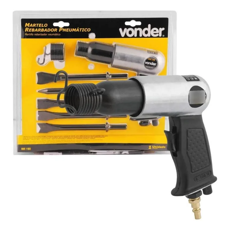 3x Martelete Rebarbador Pneumatico Profissional Mr 190 - Von