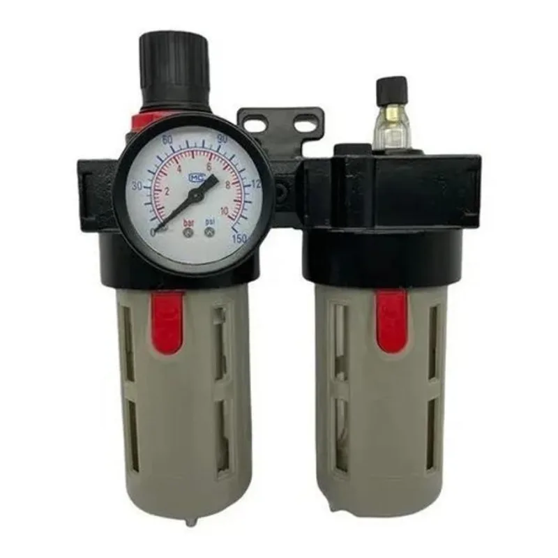Filtro Ar Regulador E Lubrificador De 1/2conjunto Lubrifil