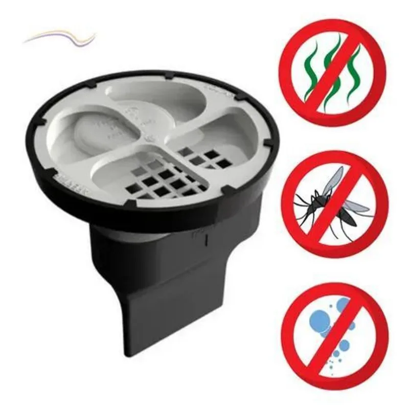 2x Ralo Antiespuma 100mm Tigre Anti Mau Cheiro E Insetos