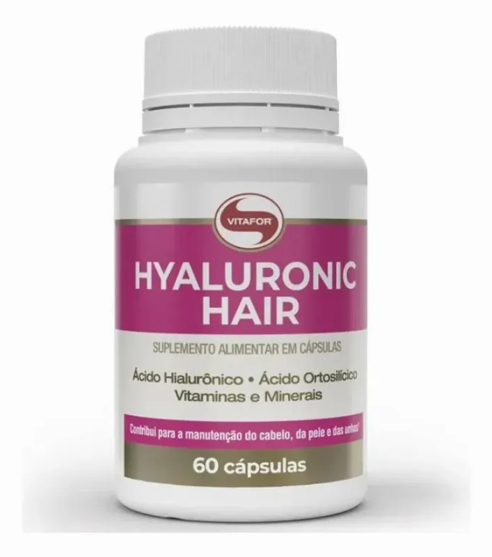 5x Hyaluronic Hair 60 Cápsulas Vitafor