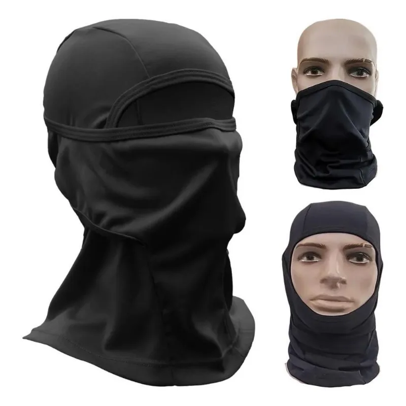 2x Touca Balaclava Ninja Proteção Térmica Uv50+ Tecido Flexí
