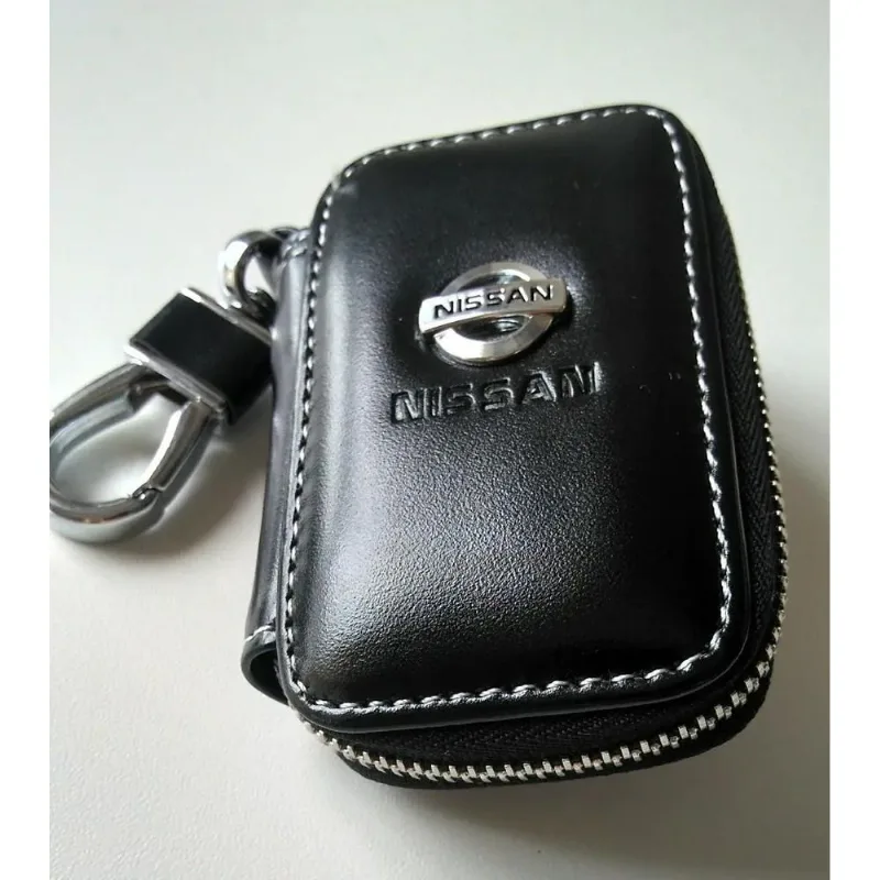 3x Capa Case Couro Superluxo Porta Chave Carro Nissan E Outr