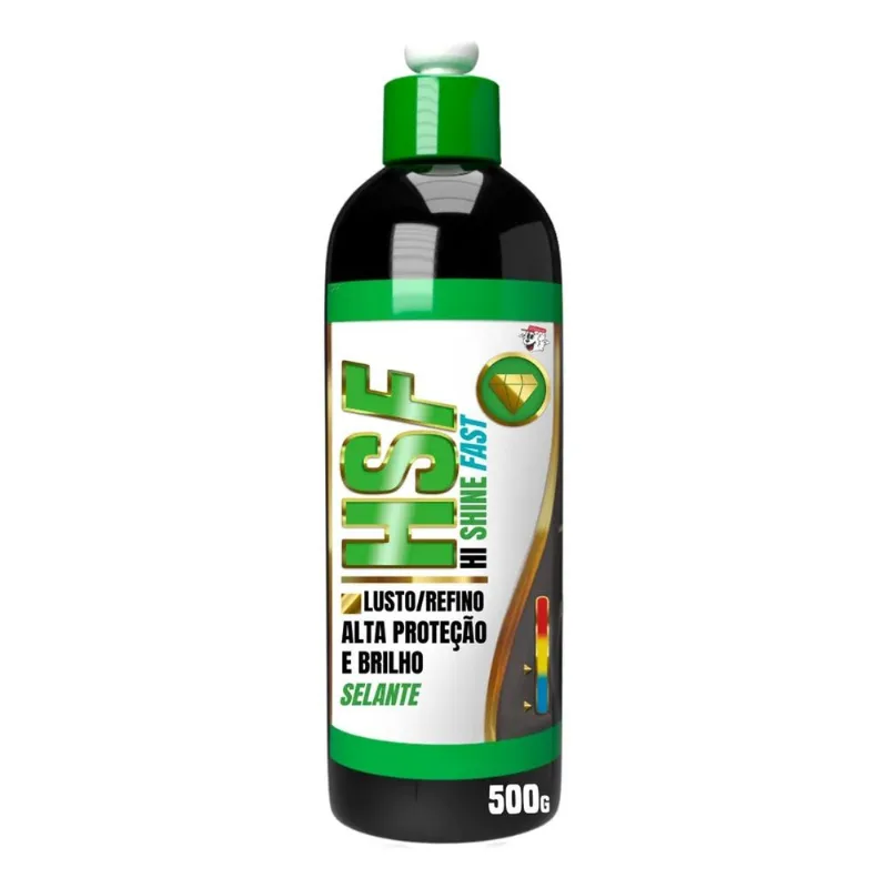 Hsf Hi Shine Polidor Fast Refino Lustro Lincoln 500g Cor Bra