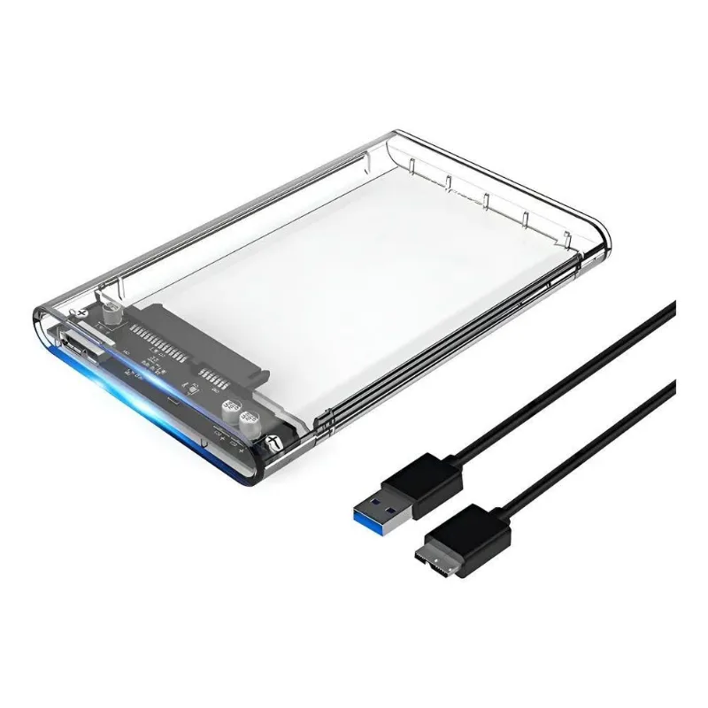 Case Para Hd Slim Externo Usb 3.0 Computador Ssd Hdd Sata 2
