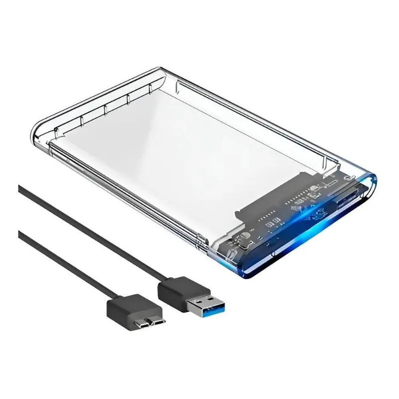 Case Para Hd Slim Externo Usb 3.0 Computador Ssd Hdd Sata 2