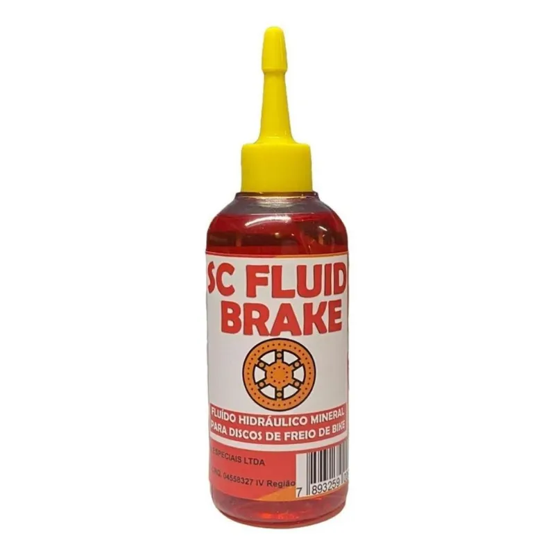 5x Óleo Mineral Freio Hidráulico Disco Bike Fluid Brake 100m