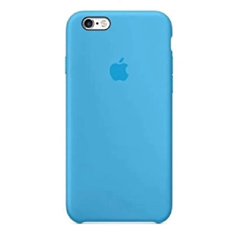 Capinha Case De Celular Silicone Iphone 6S Azul Pacífico
