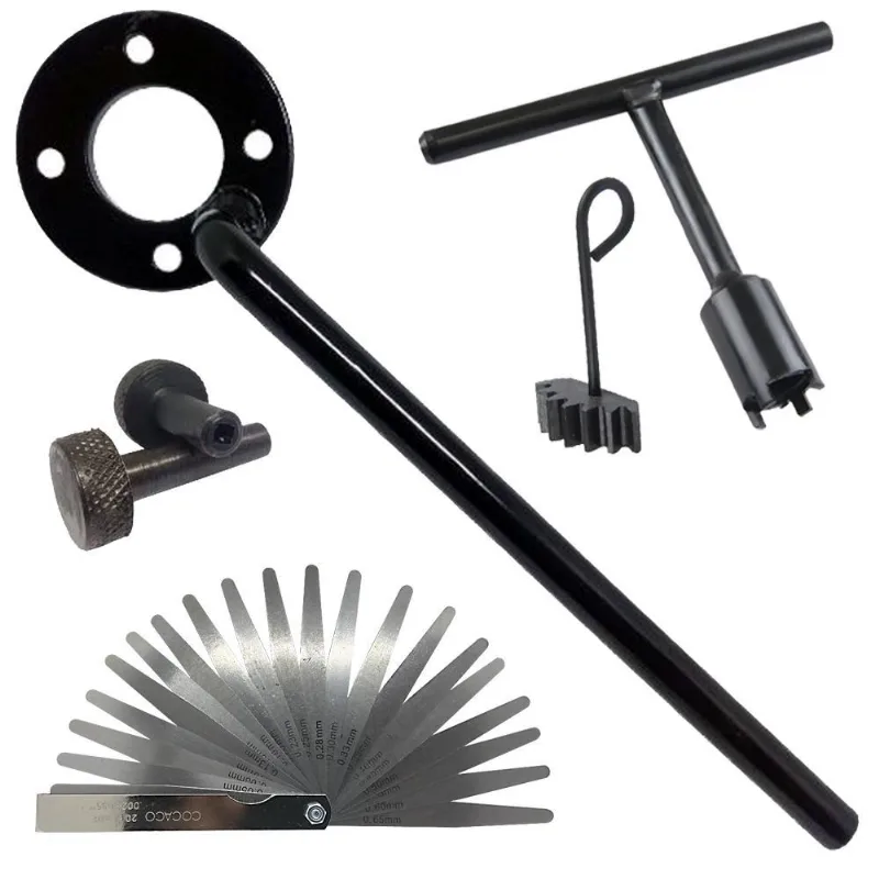 Kit Chave Castelo + Fixador Embreagem + Regulador Valvulas