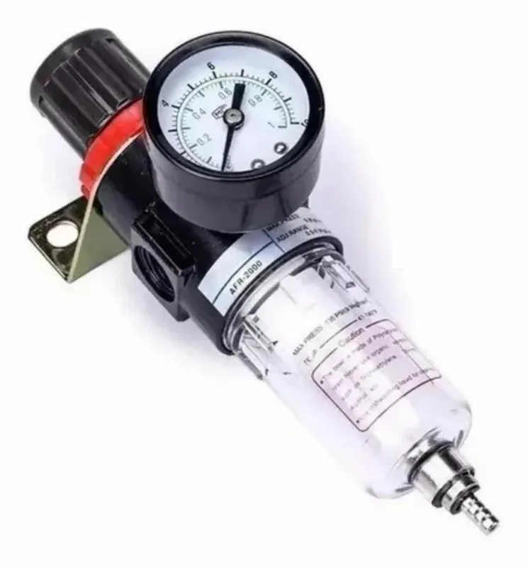 Filtro Regulador Ar Comprimido Compressor 1/4 Completo