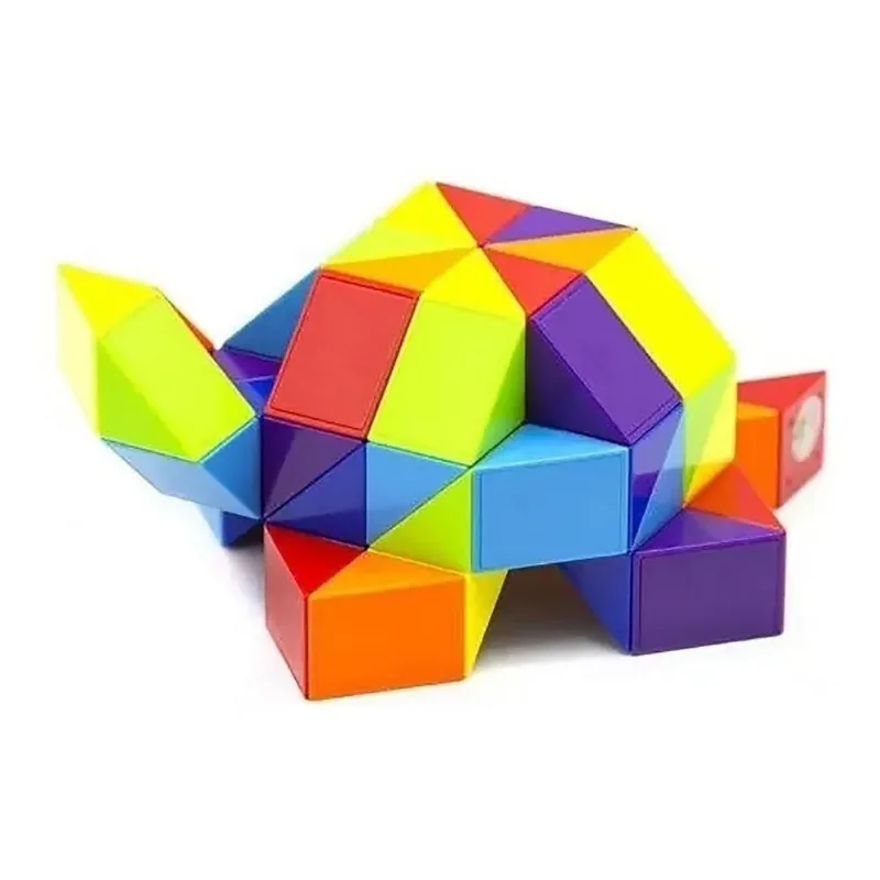 10x Fidget Toy Cubo Mágico Cobra Snake Mágica Infinity Colo